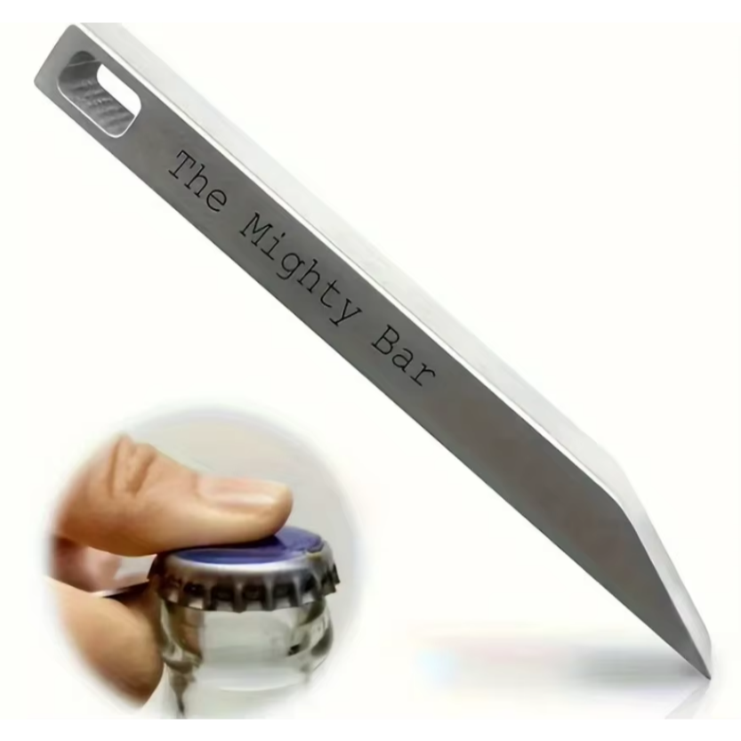 Everyday Carry (Edc) Knife - Mighty Bar Pocket Knife & Bottle