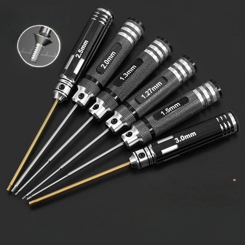 Micro Screwdriver Kit - HSS/TiCN Hex Screwdriver Set Metric Ultra