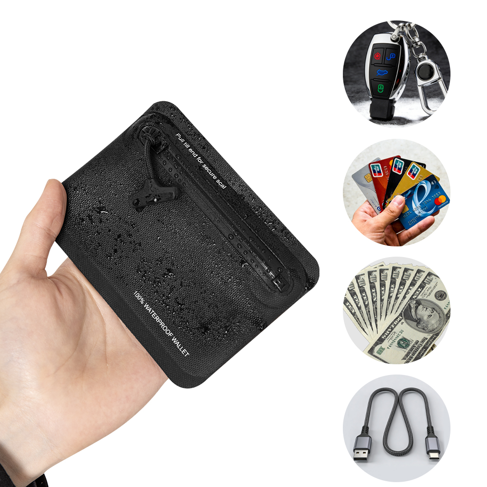 Appendix Carry Edc - Waterproof Zipper Coin Purse Outdoor Lightweight