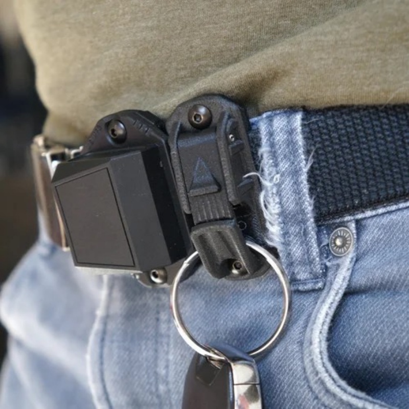 Edc Carry Kit - Plastic Tactical Key Ring Clip Molle