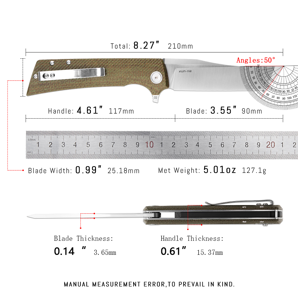 Shooziz XUN112 EDC Folding Kni - đánh giá và giá Edc Carry For Men