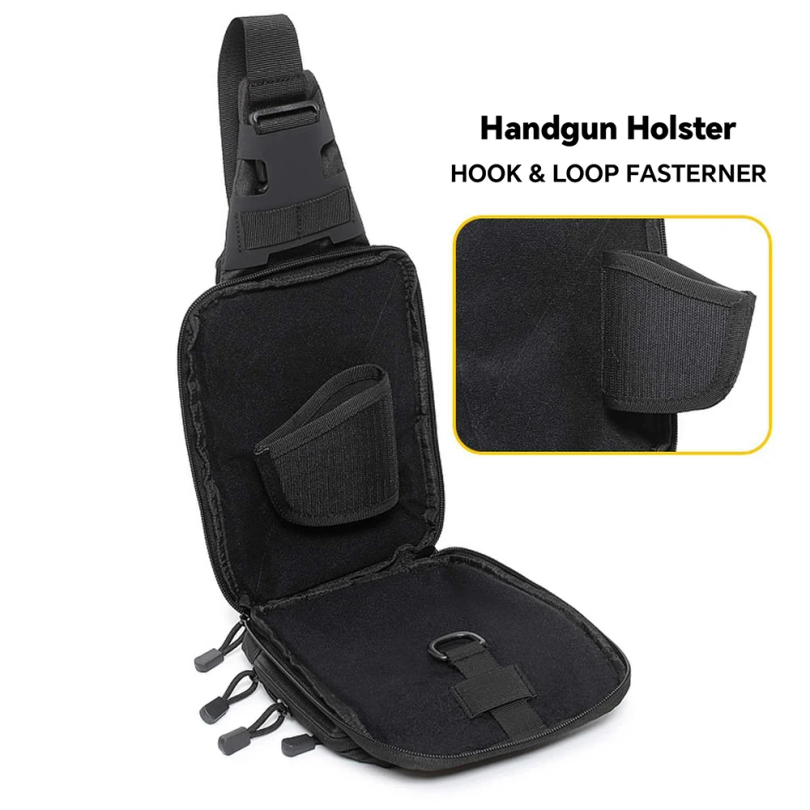 Tactical Sling Bag Concealed C - đánh giá và giá Edc Concealed Carry Bag