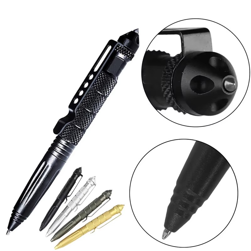 1/2pcs High Quality Metal Mili - đánh giá và giá Pen Tactical Glass