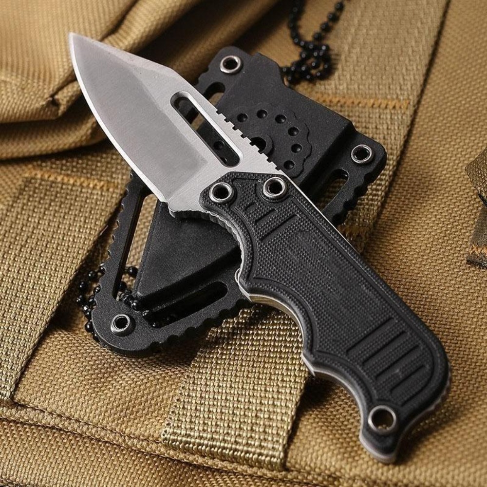 Portable Neck Knife with Kydex - đánh giá và giá Everyday Carry (Edc) Knife