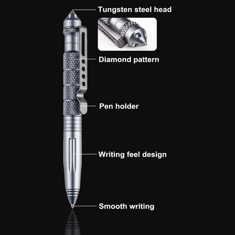 Multifunction Military Tactica - đánh giá và giá Pen Tactical Glass