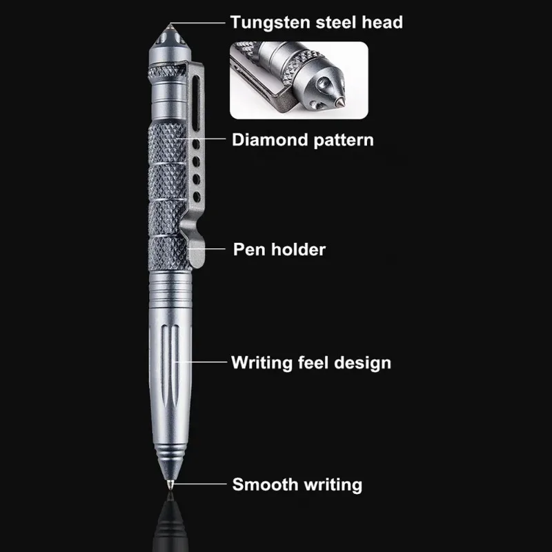 Military Tactical Pen Multifun - đánh giá và giá Pen Tactical Glass