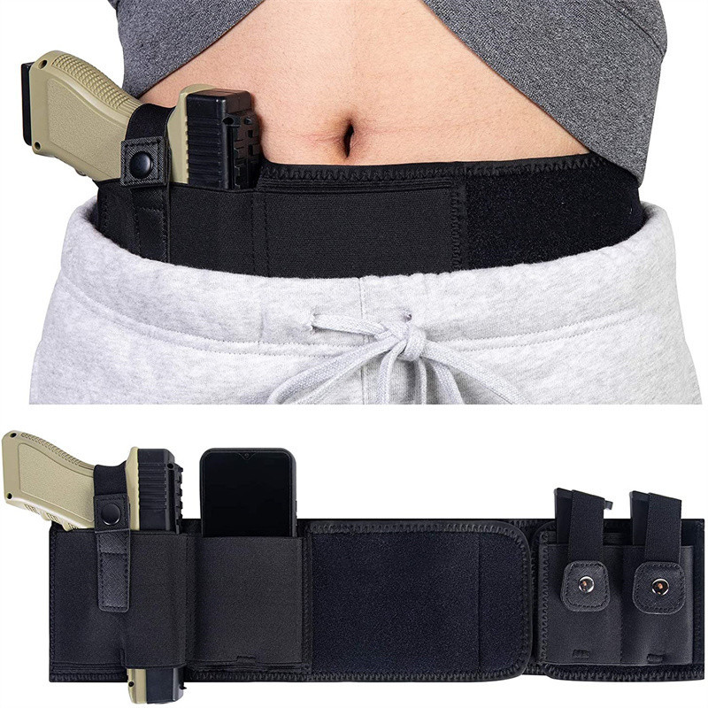 Belly Band Gun Holster Conceal - đánh giá và giá Appendix Carry Edc