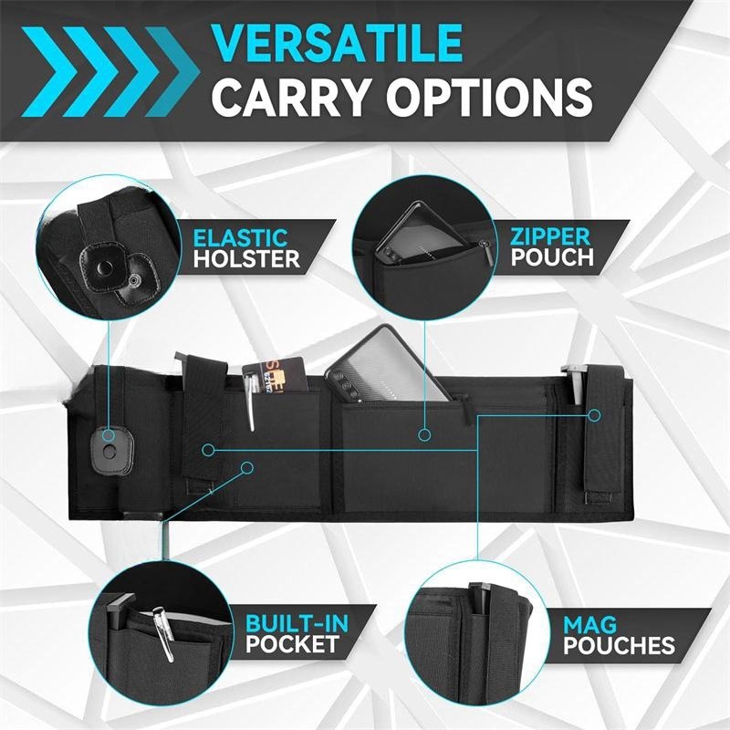 Belly Band Gun Holster Conceal - đánh giá và giá Appendix Carry Edc