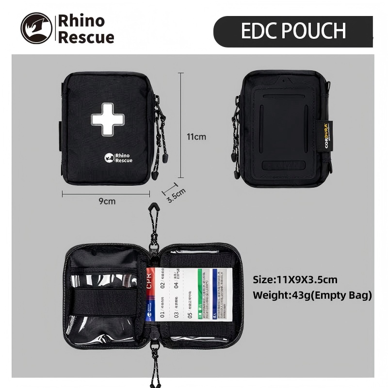 Rhino Rescue EDC POUCH, Compac - đánh giá và giá Appendix Carry Edc