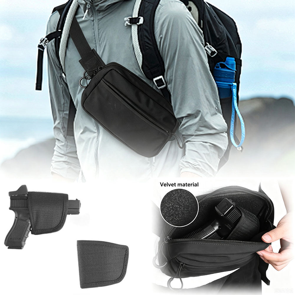 Concealed Carry Waist Bag Tact - đánh giá và giá Edc Concealed Carry Bag