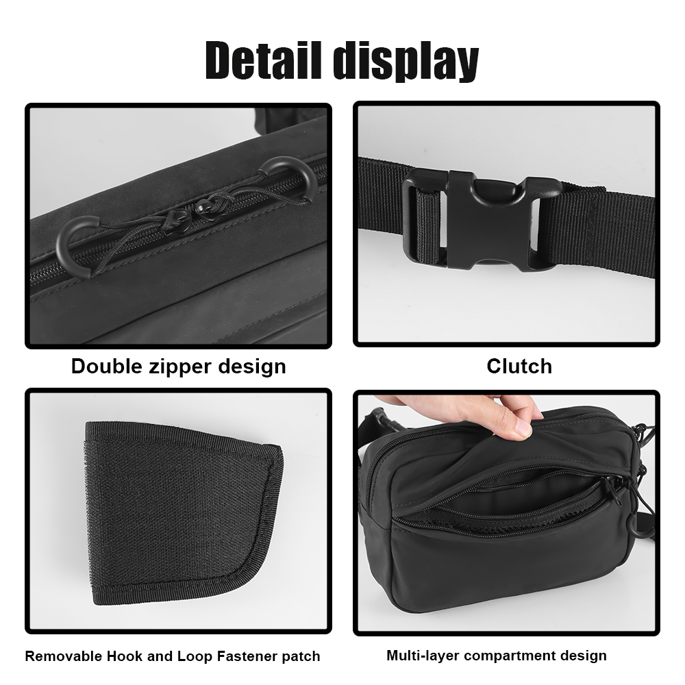 Concealed Carry Waist Bag Tact - đánh giá và giá Edc Concealed Carry Bag