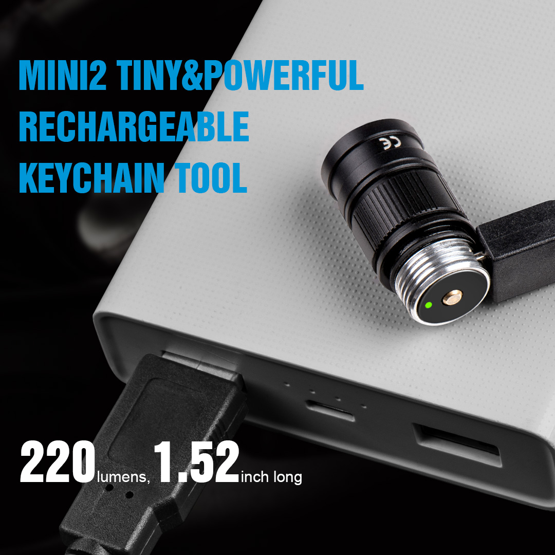 Trustfire Mini2 Mini Rechargea - đánh giá và giá Edc Carry Kit