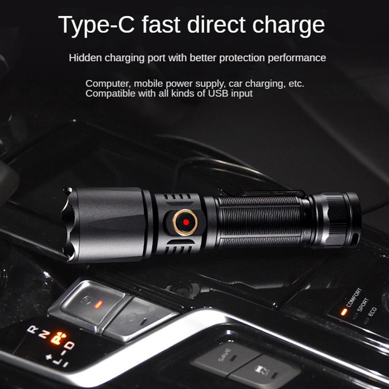 Type-C USB Rechargeable 21700  - đánh giá và giá Edc Day Carry