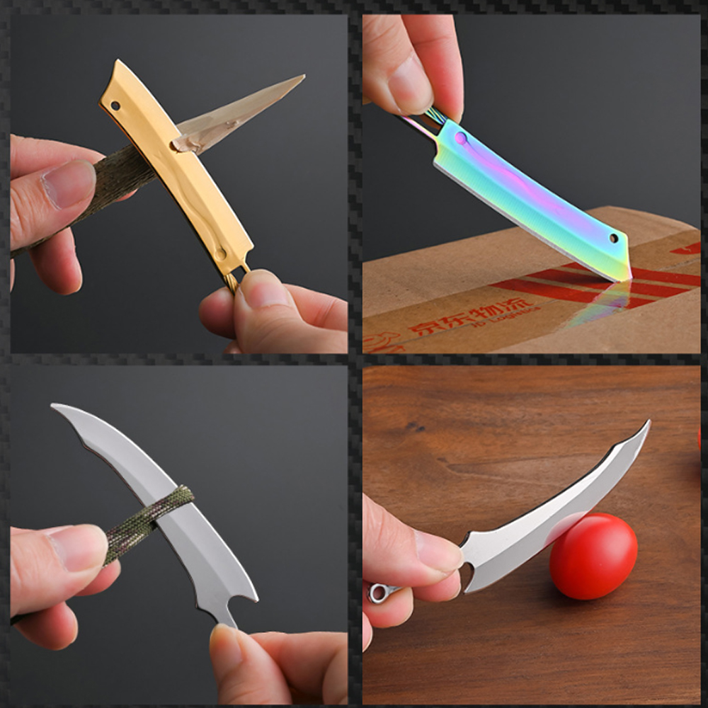 Titanium Mini Knife - Portable - đánh giá và giá Everyday Carry (Edc) Knife