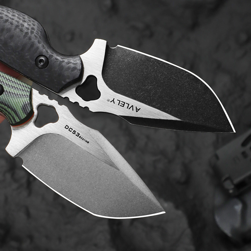 High-hardness DC53 steel strai - đánh giá và giá Edc Fixed Blade Deep Carry