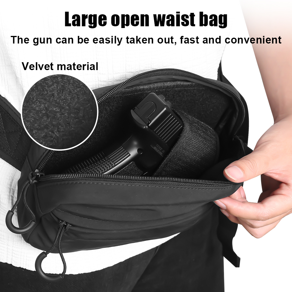 Tactical Crossbody Bag Pistol  - đánh giá và giá Edc Concealed Carry Bag