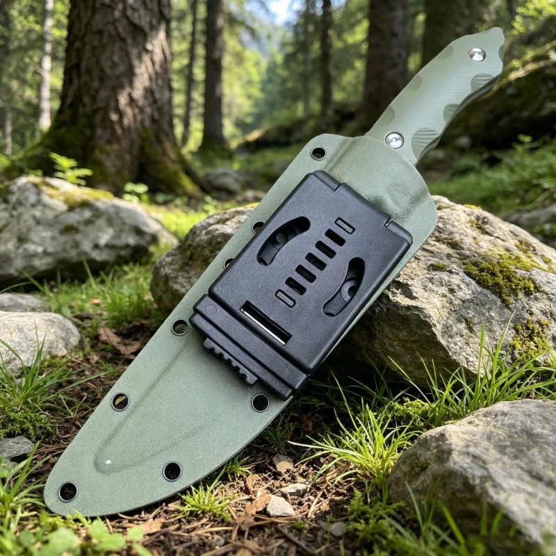 Fixed Blade Knife Ergonomic An - đánh giá và giá Edc Fixed Blade Deep Carry