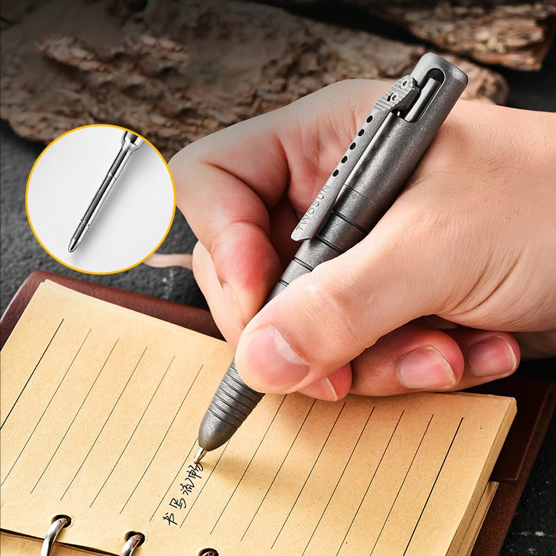 Titanium Tactical Pen EDC Mult - đánh giá và giá Pen Tactical Glass