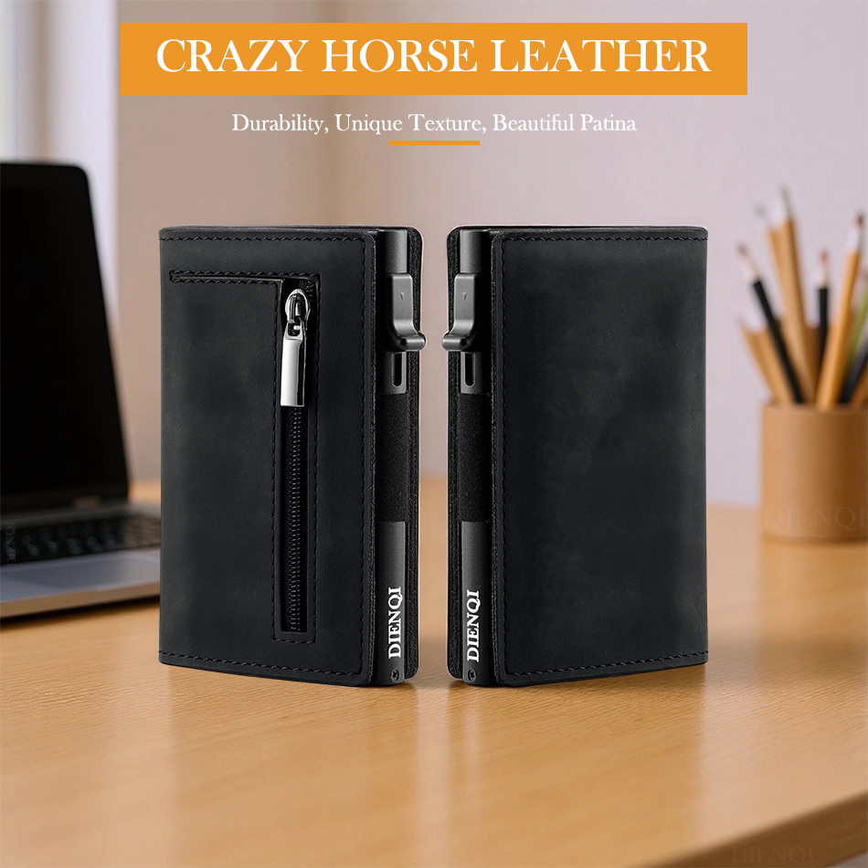 Cowhide Credit Card Holder Gen - đánh giá và giá Money Clip Magnetic