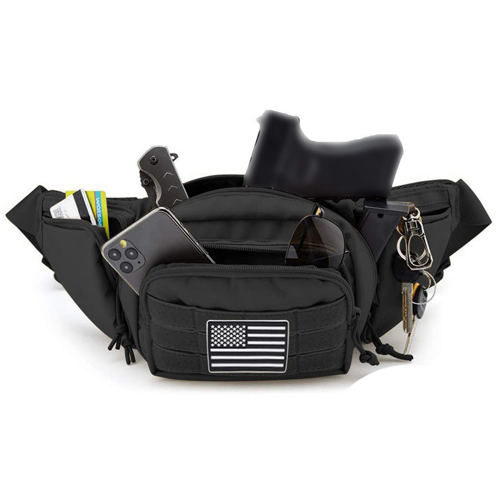 Tactical Fanny Pack Gun Holste - đánh giá và giá Edc Carry For Men