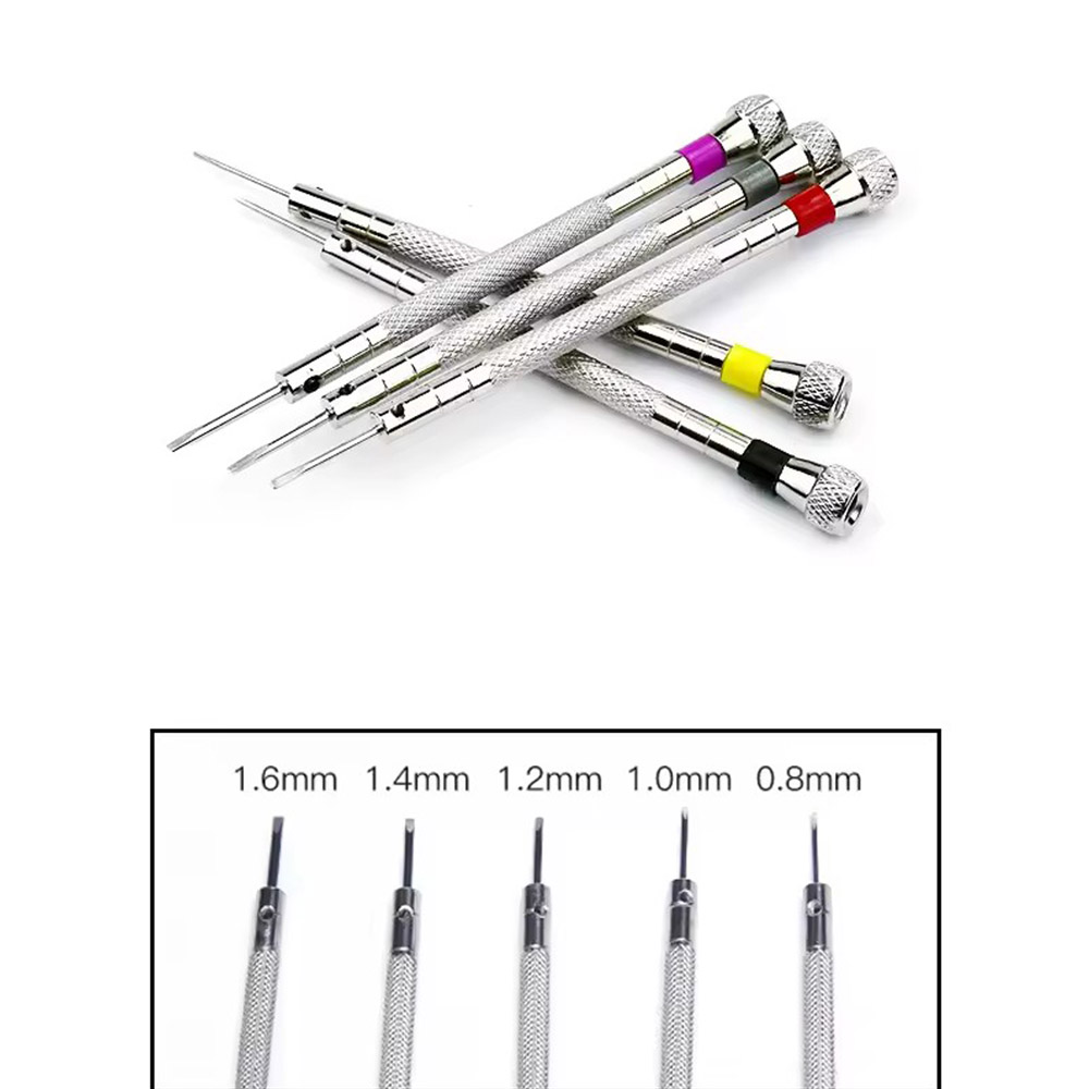5pcs/set 0.8-1.6mm Steel Screw - đánh giá và giá Micro Screwdriver Kit