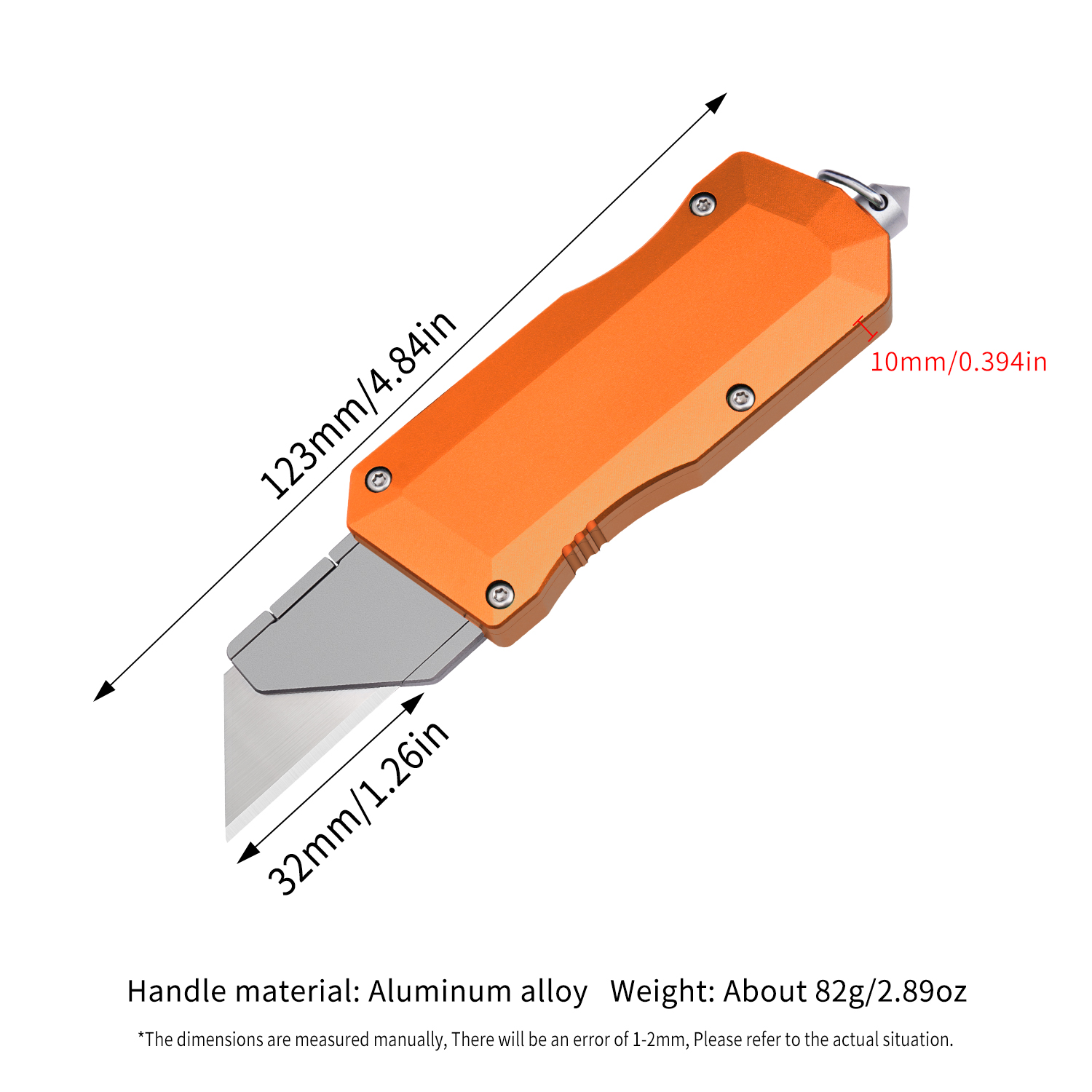 Two-piece aluminum alloy combi - đánh giá và giá Everyday Carry (Edc) Knife