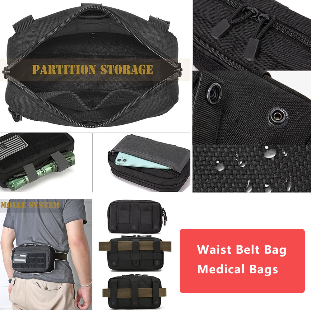 MOLLE Tactical EDC Waist Pouch - đánh giá và giá Edc Concealed Carry Bag