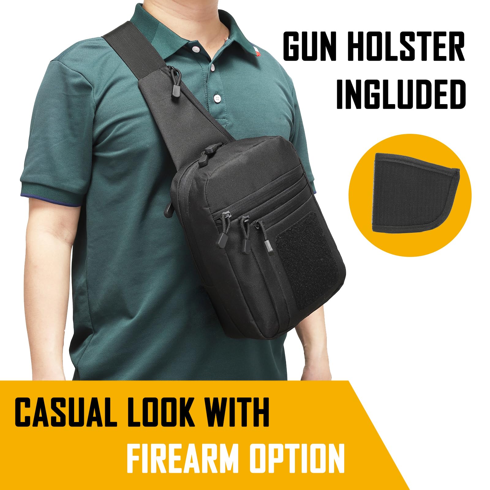 Concealed Carry Crossbody Bag  - đánh giá và giá Edc Carry For Men
