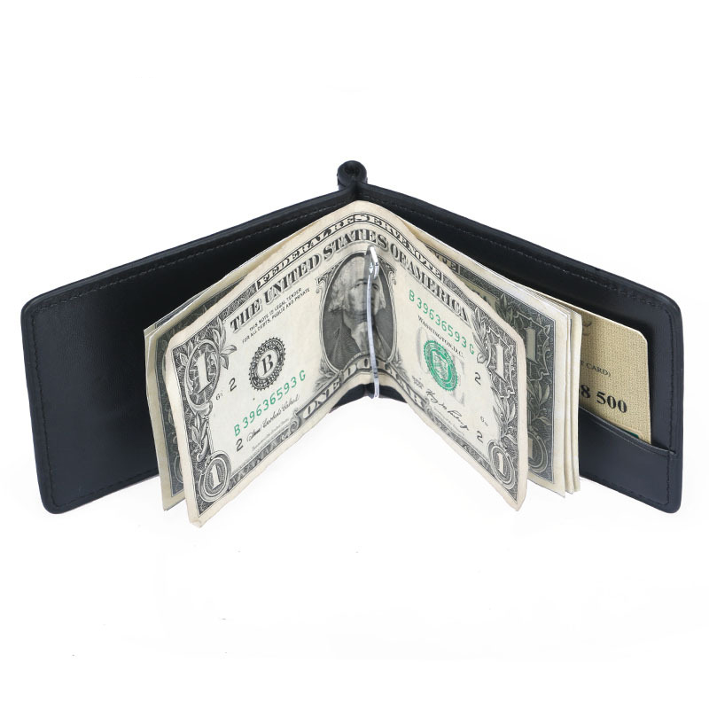 Mới Mini Nam Da Kẹp Tiền Ví Vớ - đánh giá và giá Money Clip Magnetic