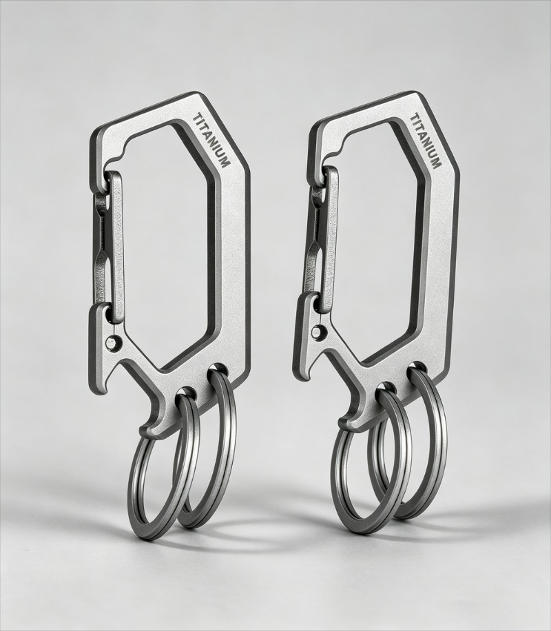 Titanium Alloy Fish Bone Key R - đánh giá và giá Bottle Opener Keyring